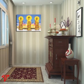 Tranh phật giáo tam thánh